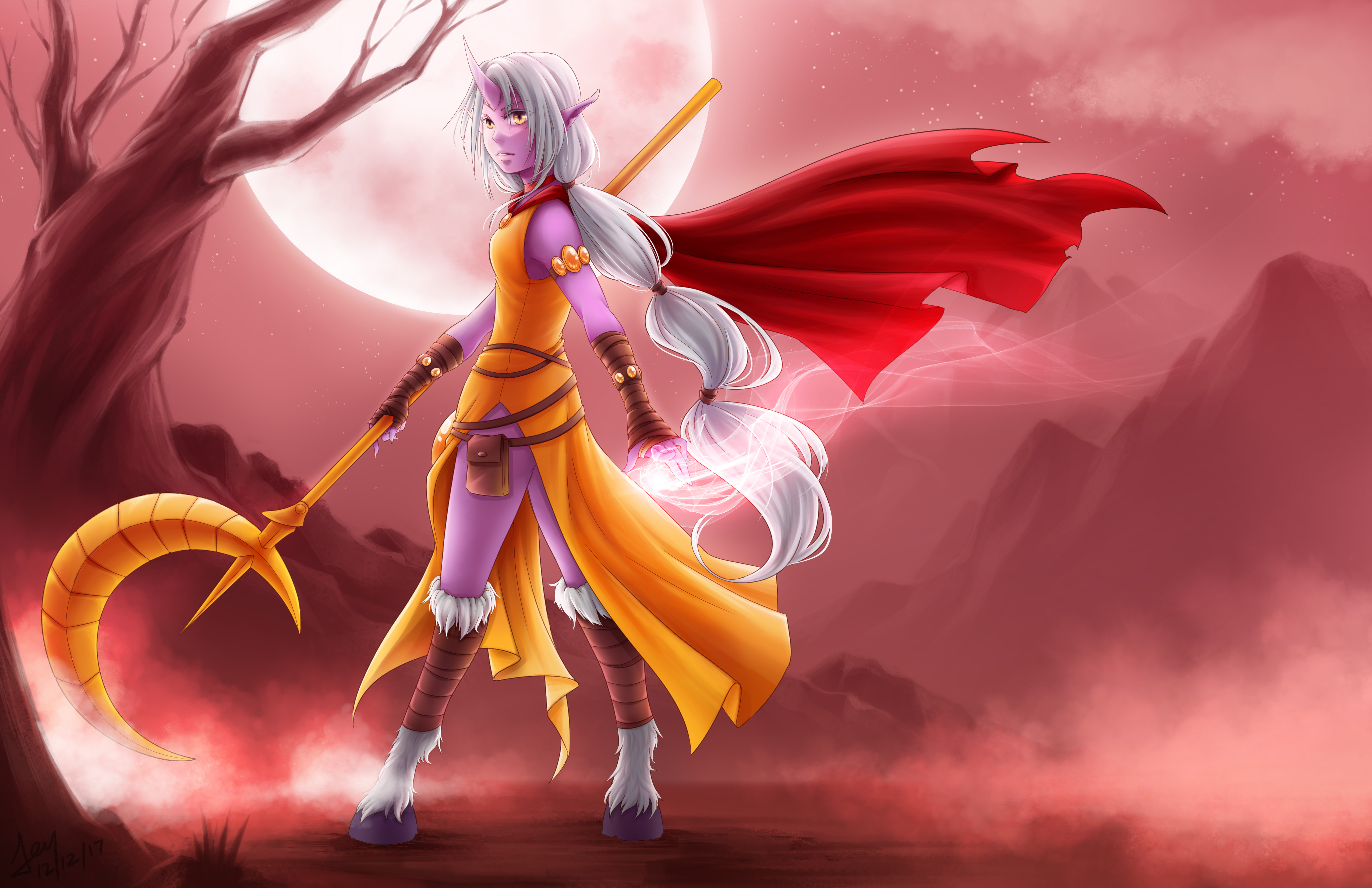 League of Legends Soraka Illustration
